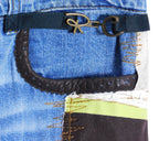 Roberto Cavalli patchwork denim jeans