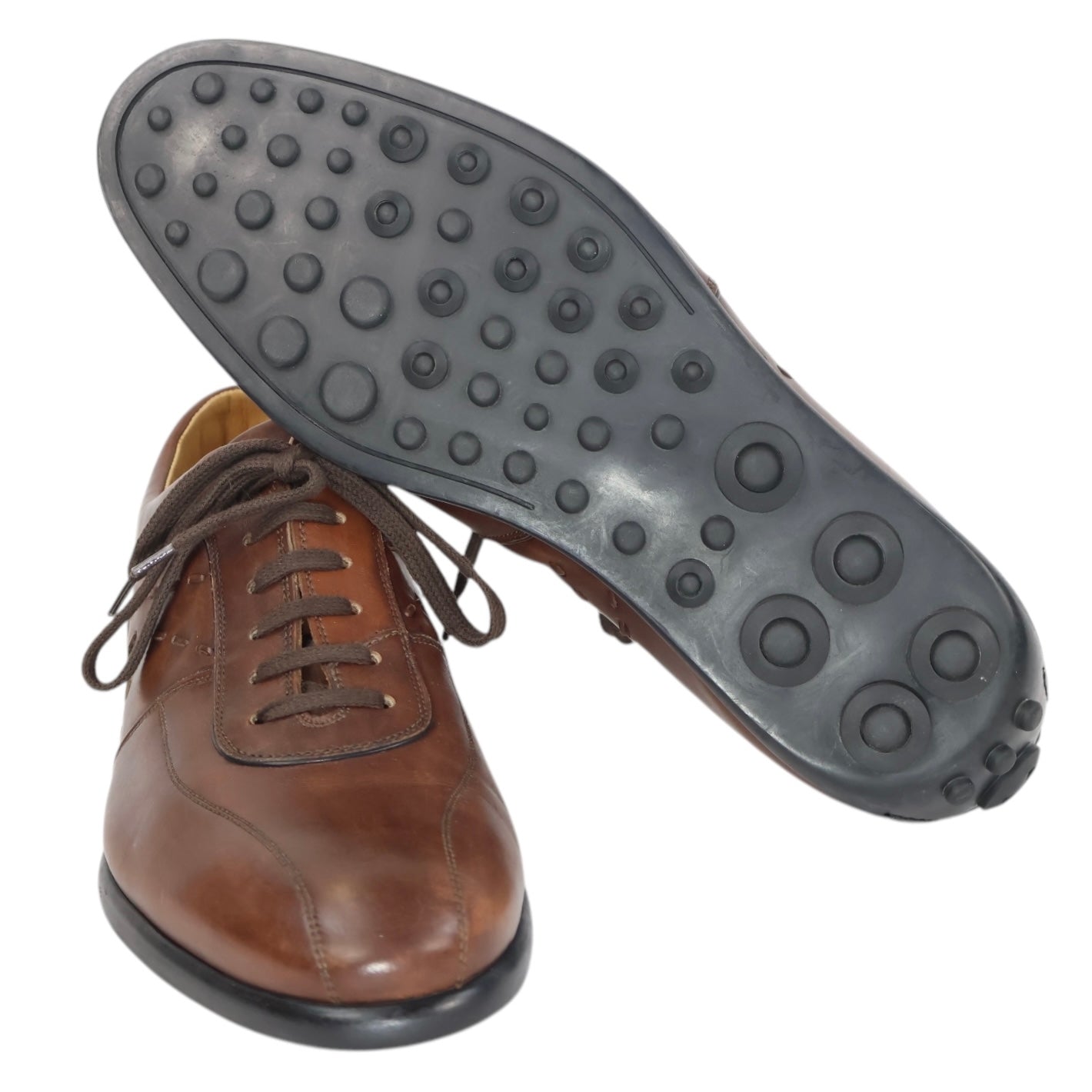 Sergio Rossi brown leather shoes