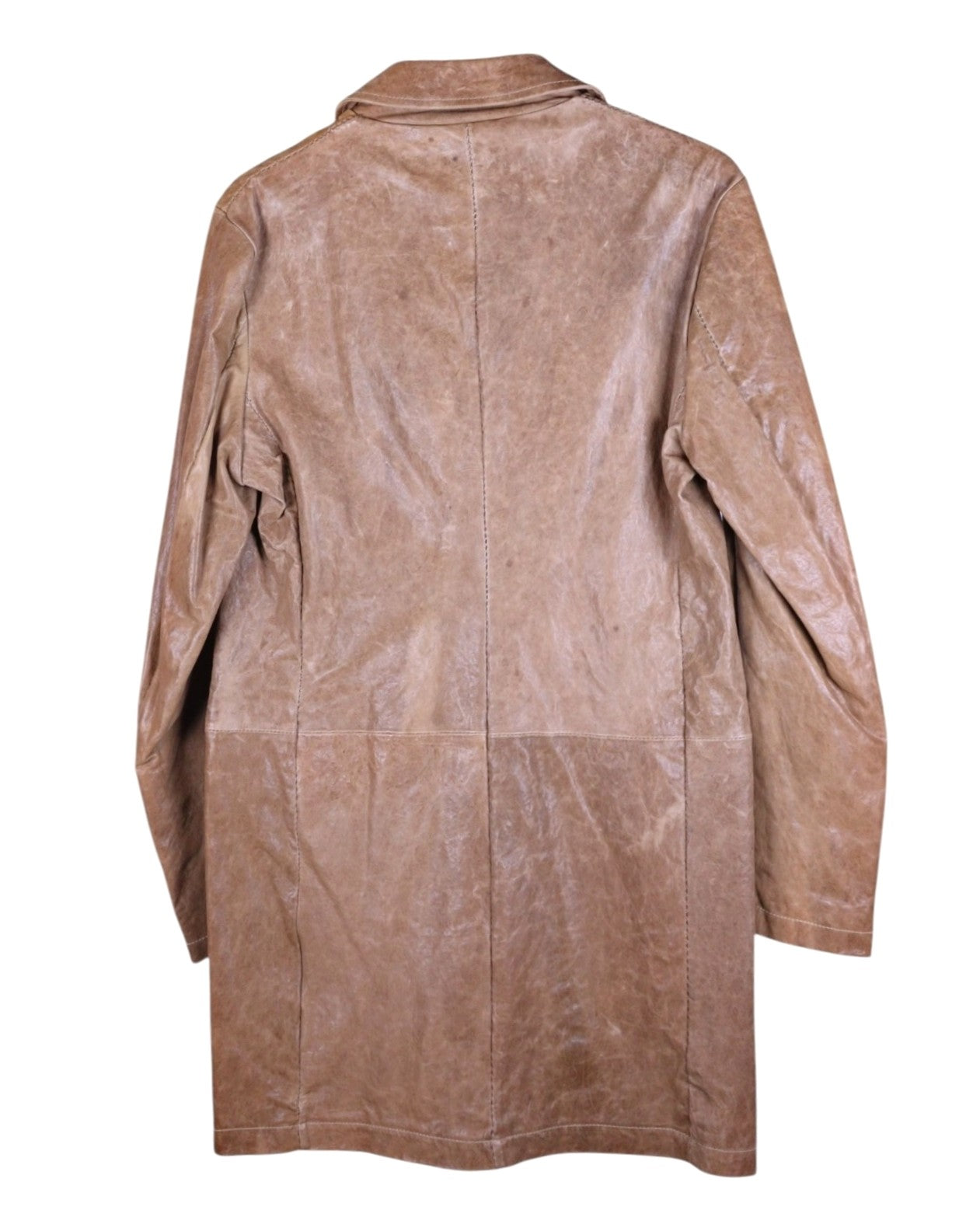 Giorgio Brato beige leather jacket