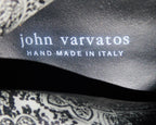 John Varvatos Morrison Sharpei leather black boots