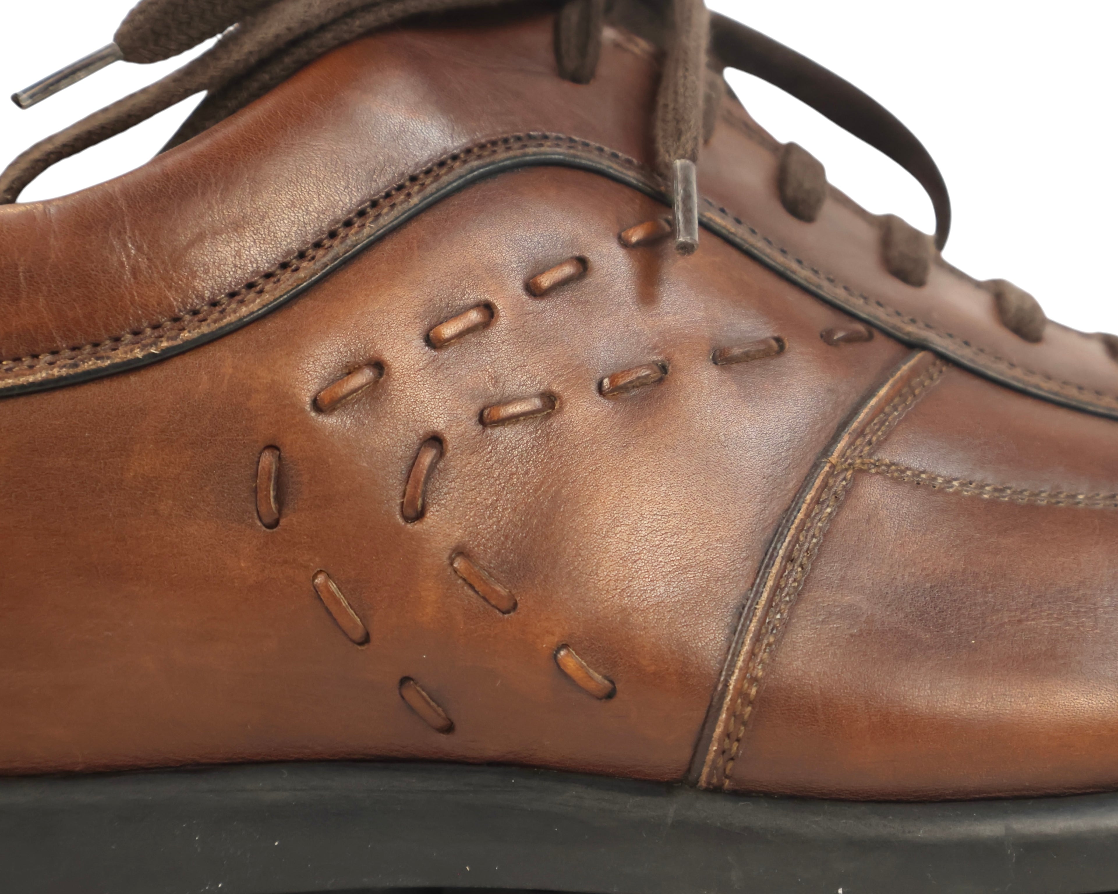 Sergio Rossi brown leather shoes