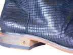 John Varvatos Morrison Sharpei leather black boots