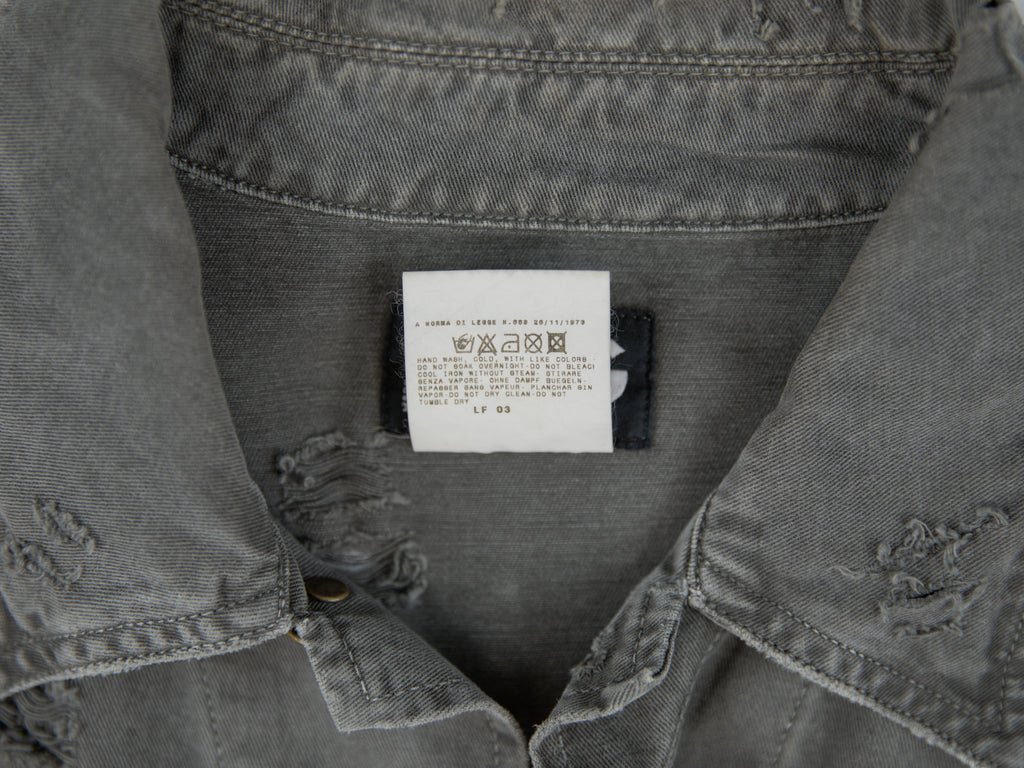 Dolce & Gabbana denim grey vest