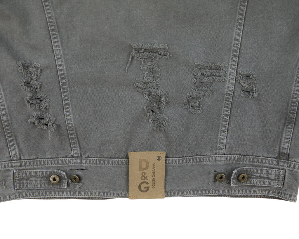 Dolce & Gabbana denim grey vest