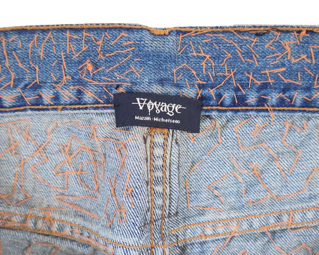 Voyage Mazzilli Michielsens jeans with pearl beading design