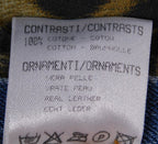 Roberto Cavalli patchwork denim jeans