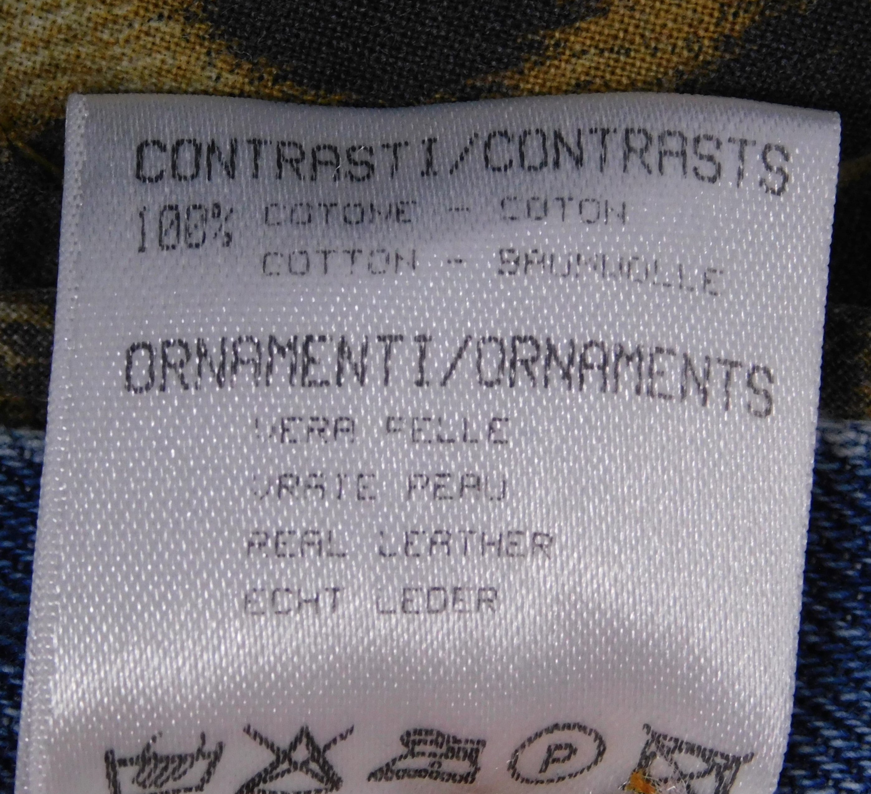 Roberto Cavalli patchwork denim jeans