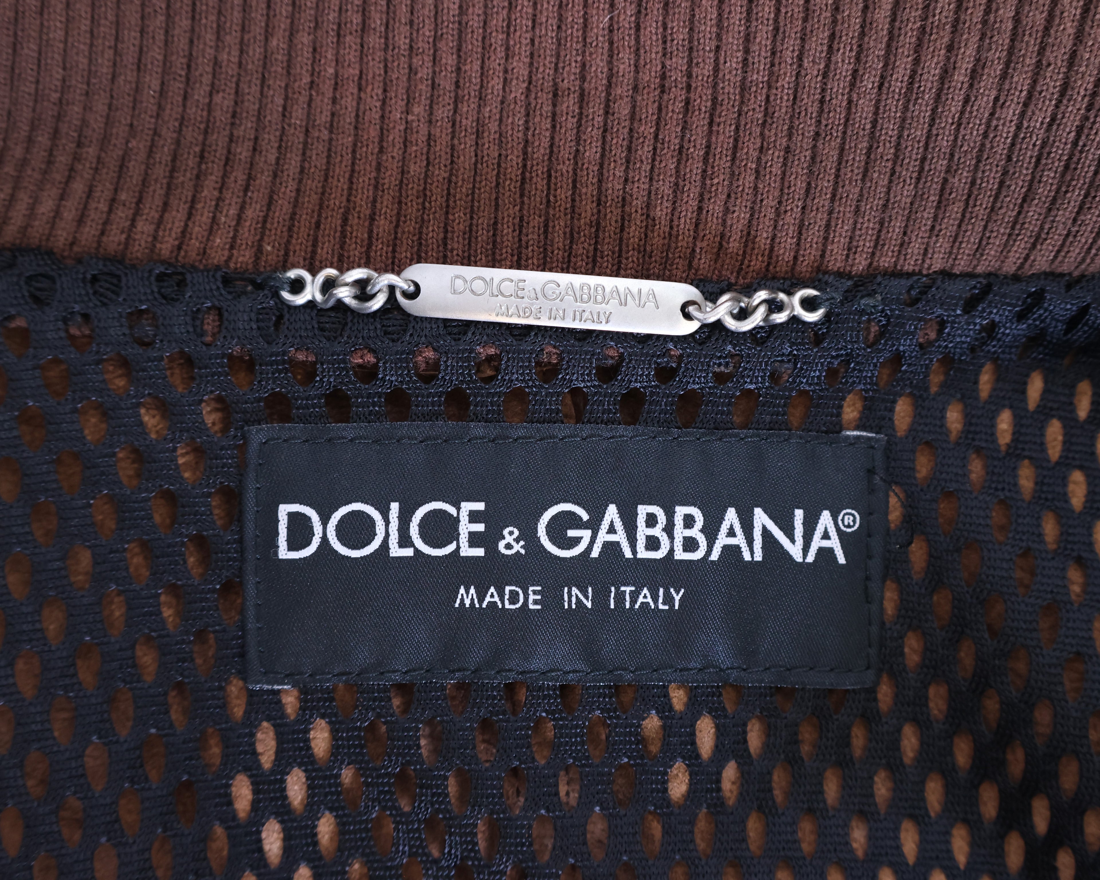 Dolce & Gabbana sheepskin leather Jacket