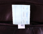 Dolce & Gabbana brown distressed  leather Blazer