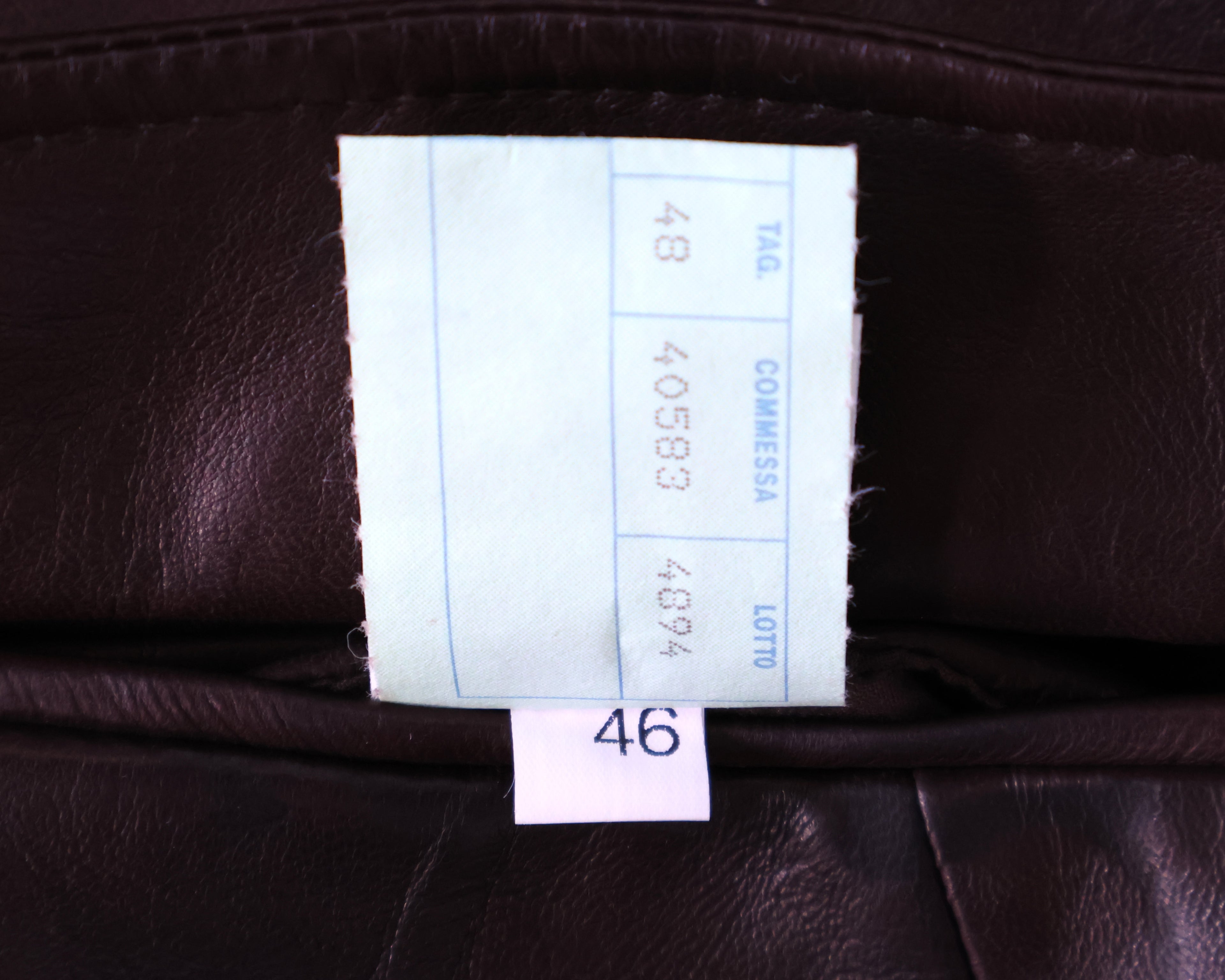 Dolce & Gabbana brown distressed  leather Blazer