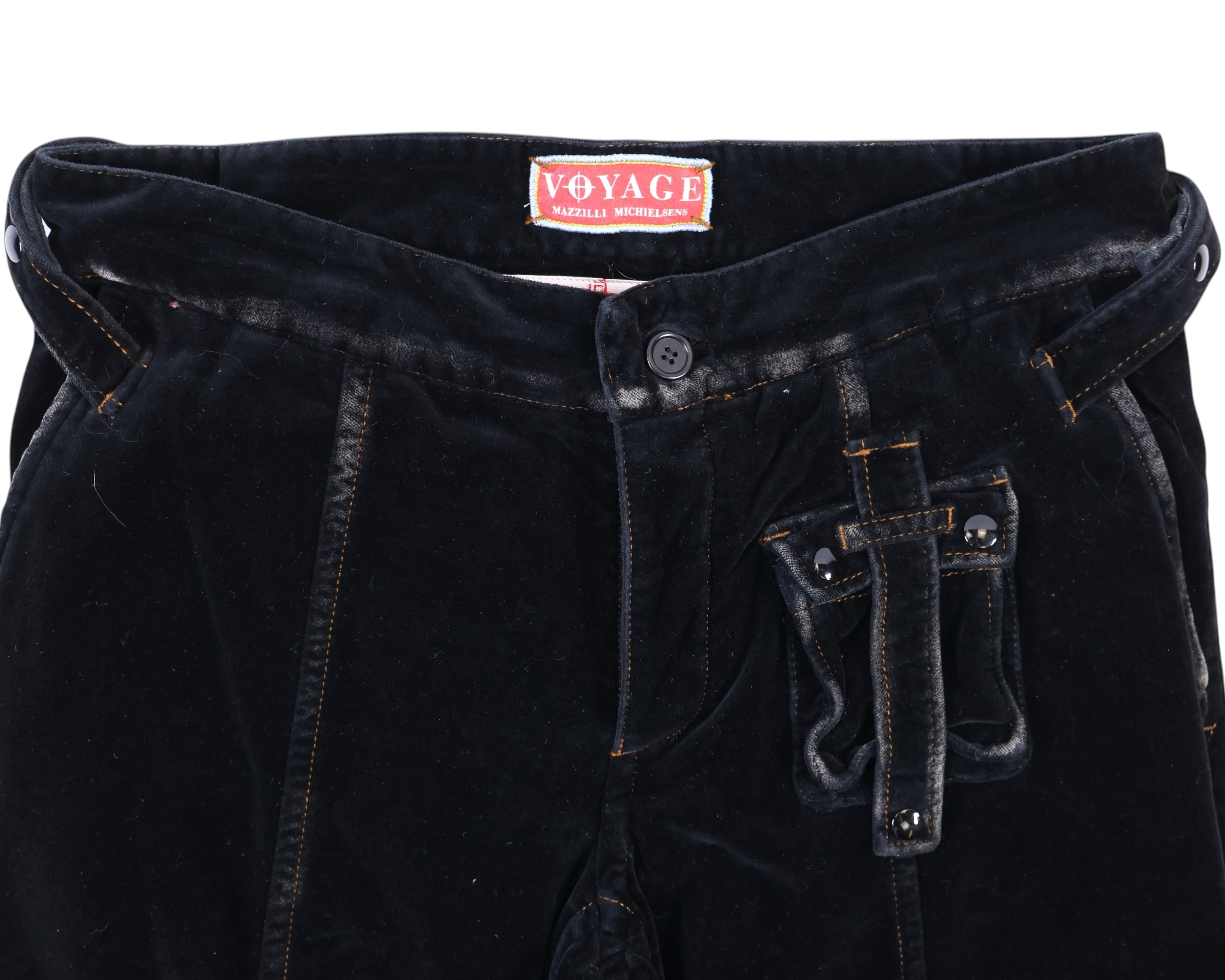 Voyage Mazzilli Michielsens black velvet pants