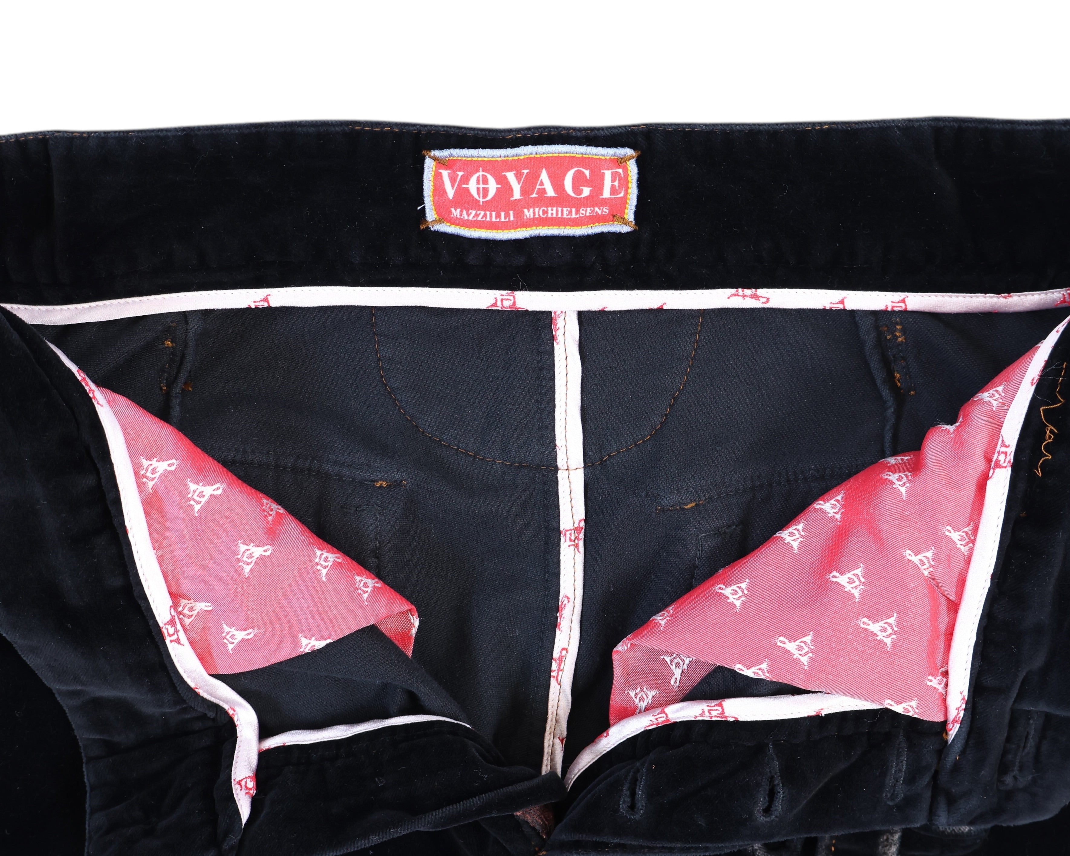Voyage Mazzilli Michielsens black velvet pants