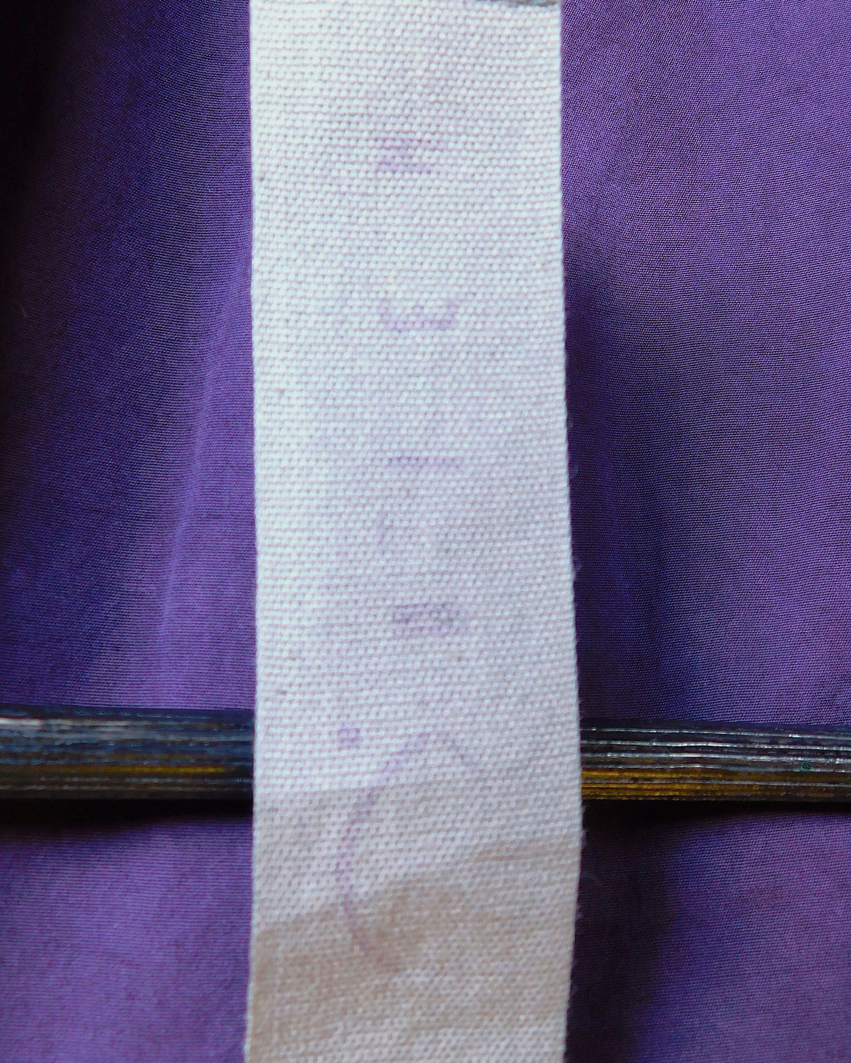 L’Maltieri Carpe Diem long purple trench coat