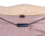 Roberto Cavalli beige leather jacket