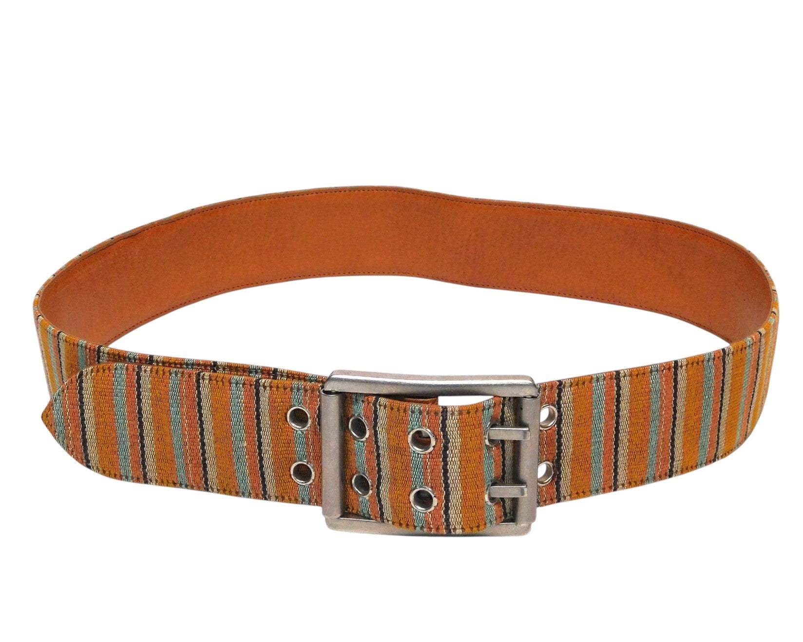 Dries Van Noten reversible leather belt