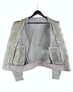 Carol Christian Poell green leather jacket, spring 2005