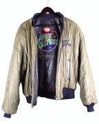 Planet Hollywood New York reversible leather jacket