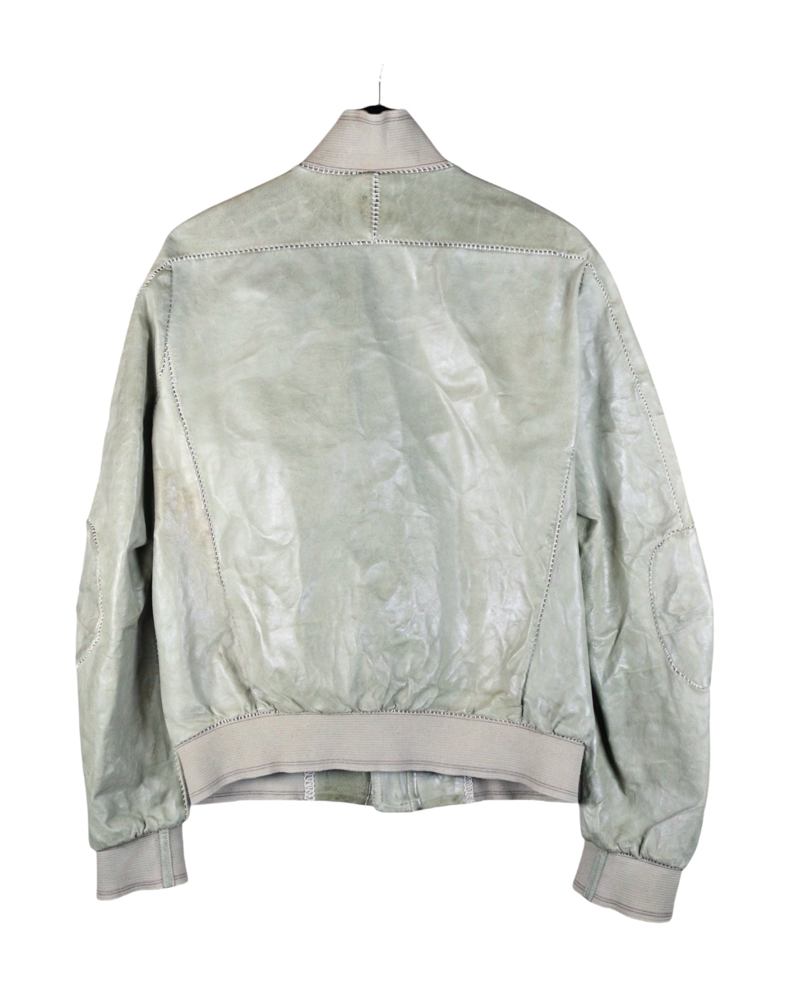 Carol Christian Poell green leather jacket, spring 2005