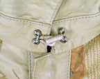 Roberto Cavalli colorful pattern leather jacket