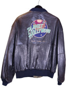 Planet Hollywood New York reversible leather jacket