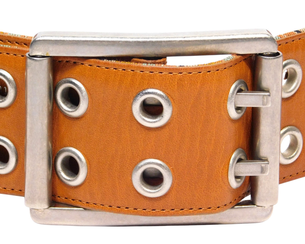 Dries Van Noten reversible leather belt