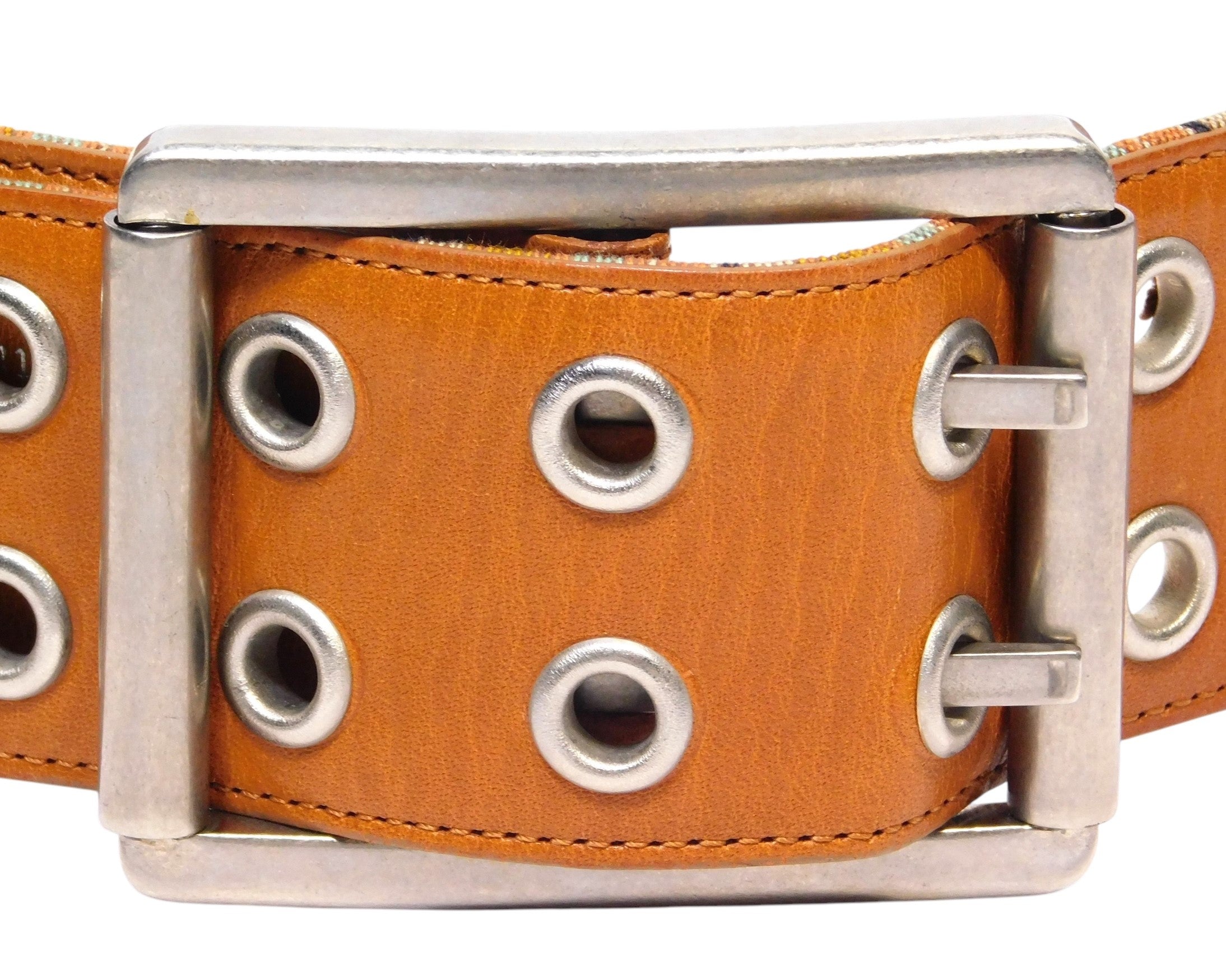 Dries Van Noten reversible leather belt