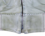 Carol Christian Poell green leather jacket, spring 2005
