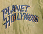 Planet Hollywood New York reversible leather jacket