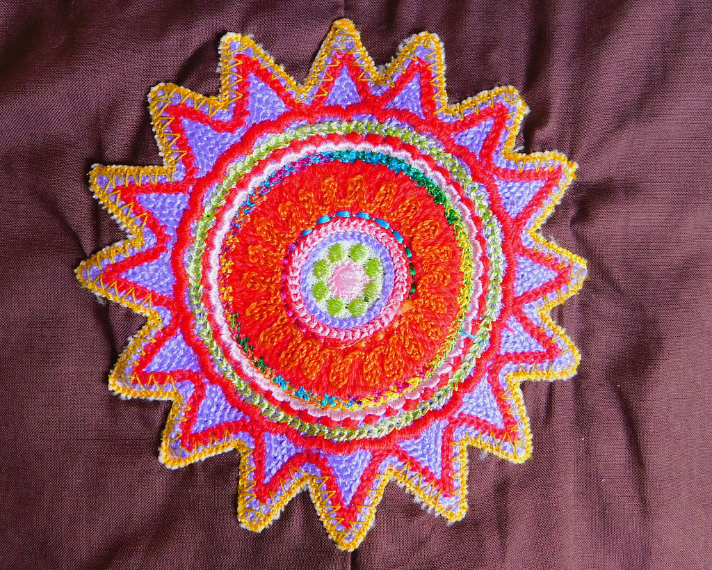 Roberto Cavalli colorful pattern leather jacket