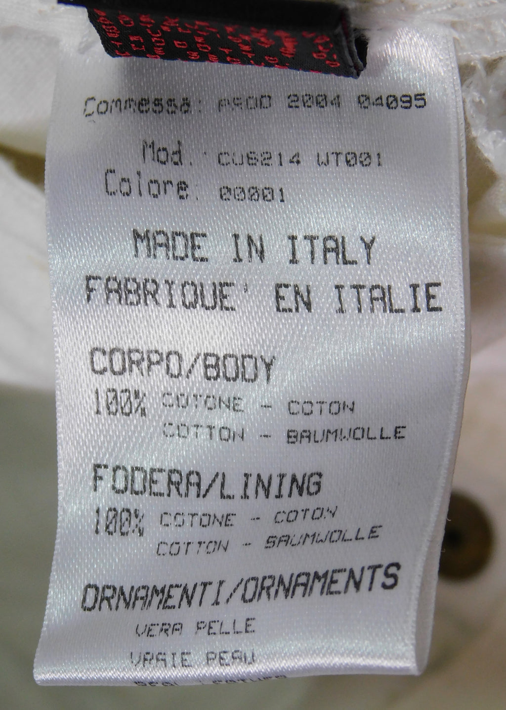 Roberto Cavalli white pants