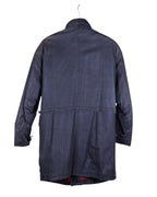 Bilermain long leather coat
