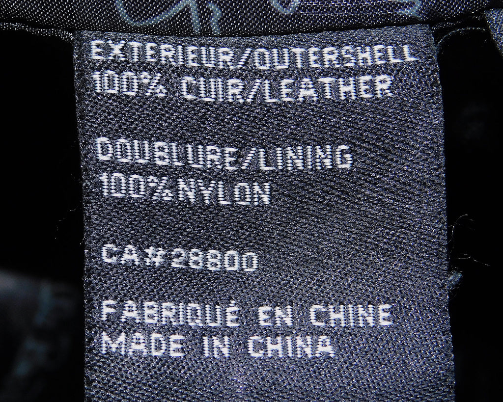 Rudsak collection black leather jacket