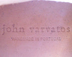 John Varvatos gray suede leather chukka boots