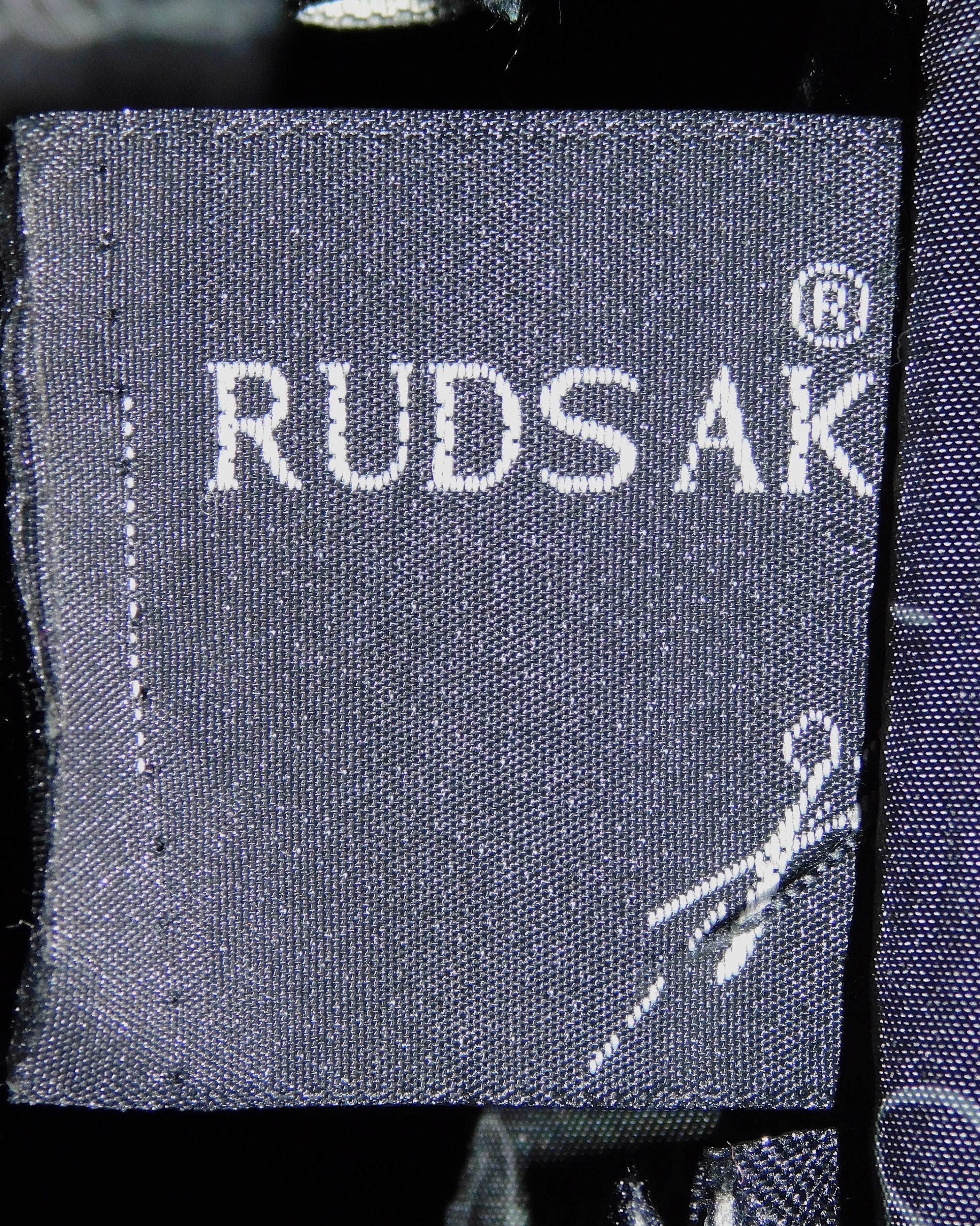 Rudsak collection black leather jacket