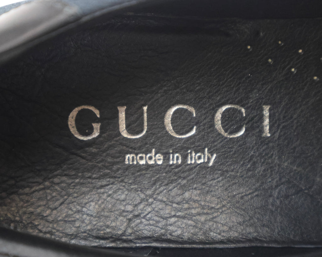 Gucci leather sneakers