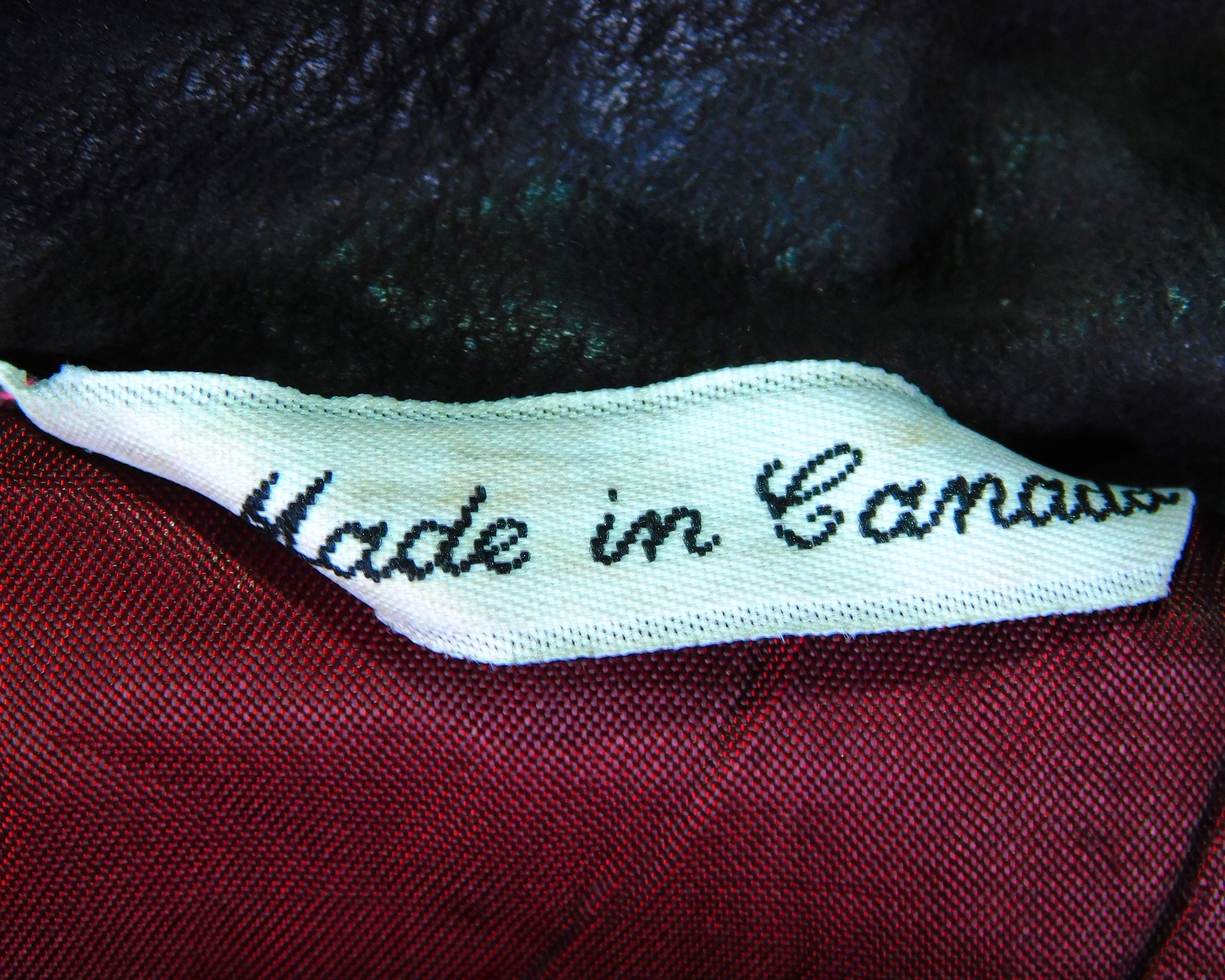 Bilermain long leather coat