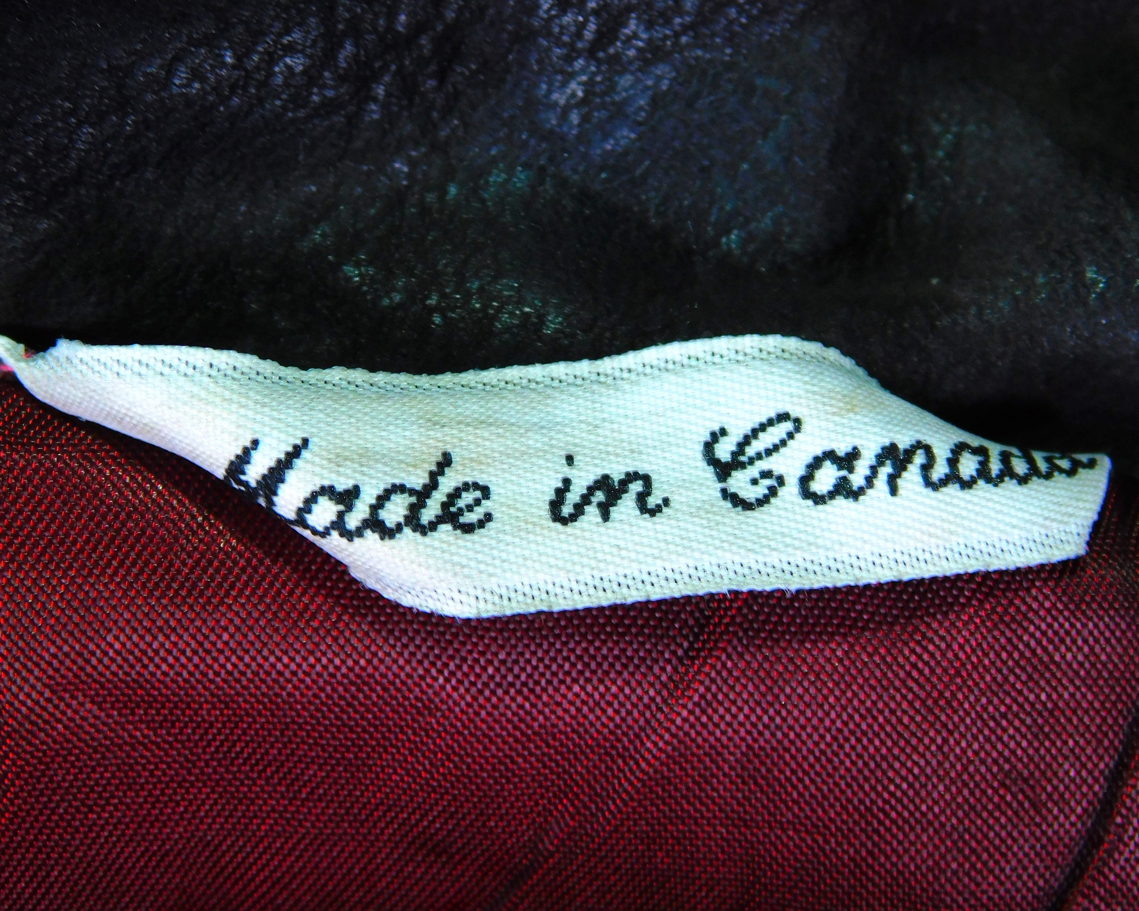 Bilermain long leather coat