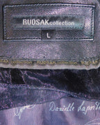 Rudsak collection black leather jacket