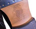 John Varvatos brown leather chukka boots