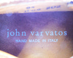 John Varvatos brown leather chukka boots