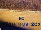 John Varvatos brown leather chukka boots