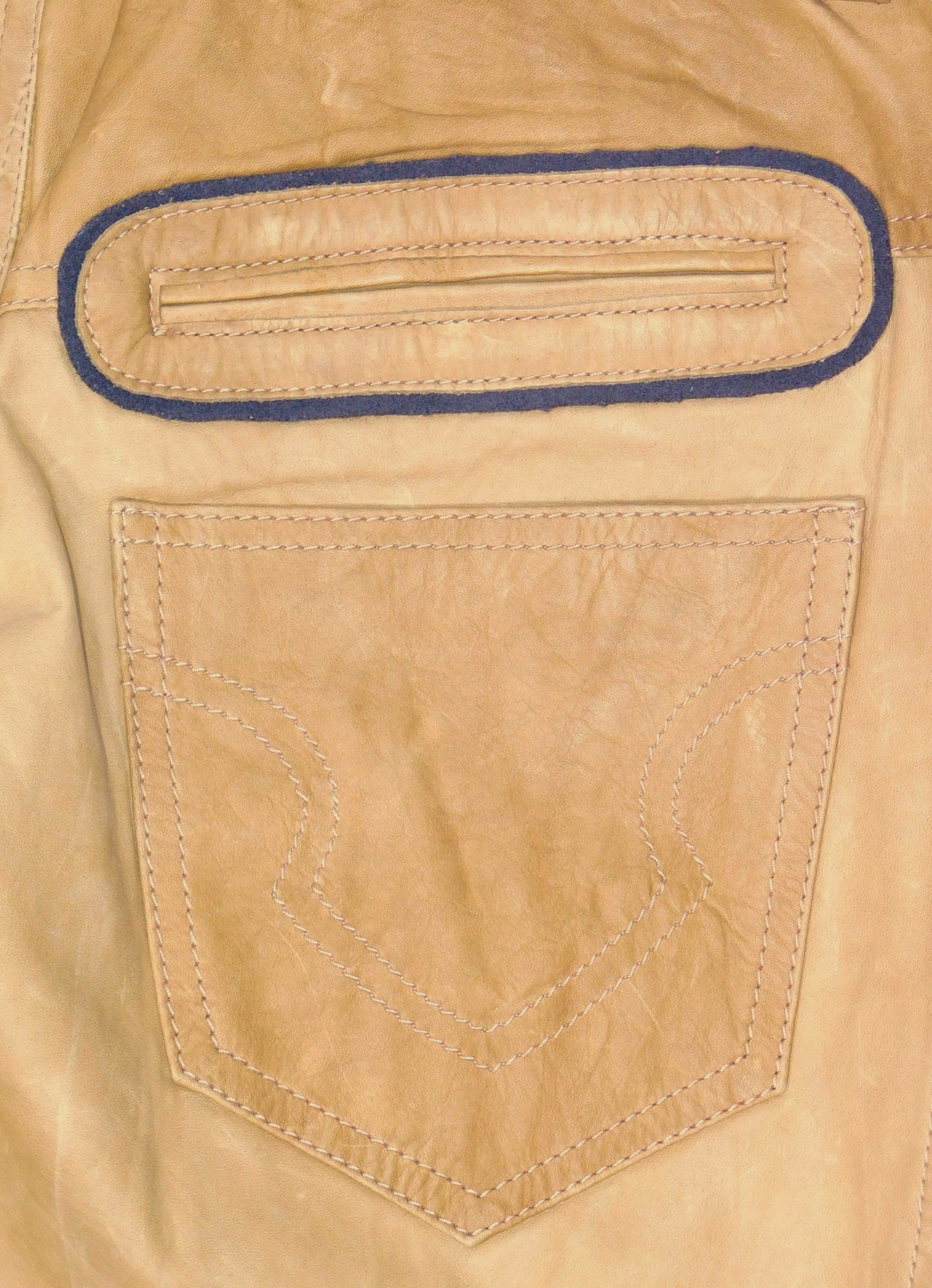 Roberto Cavalli vintage leather pants