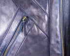 Roberto Cavalli black leather jacket