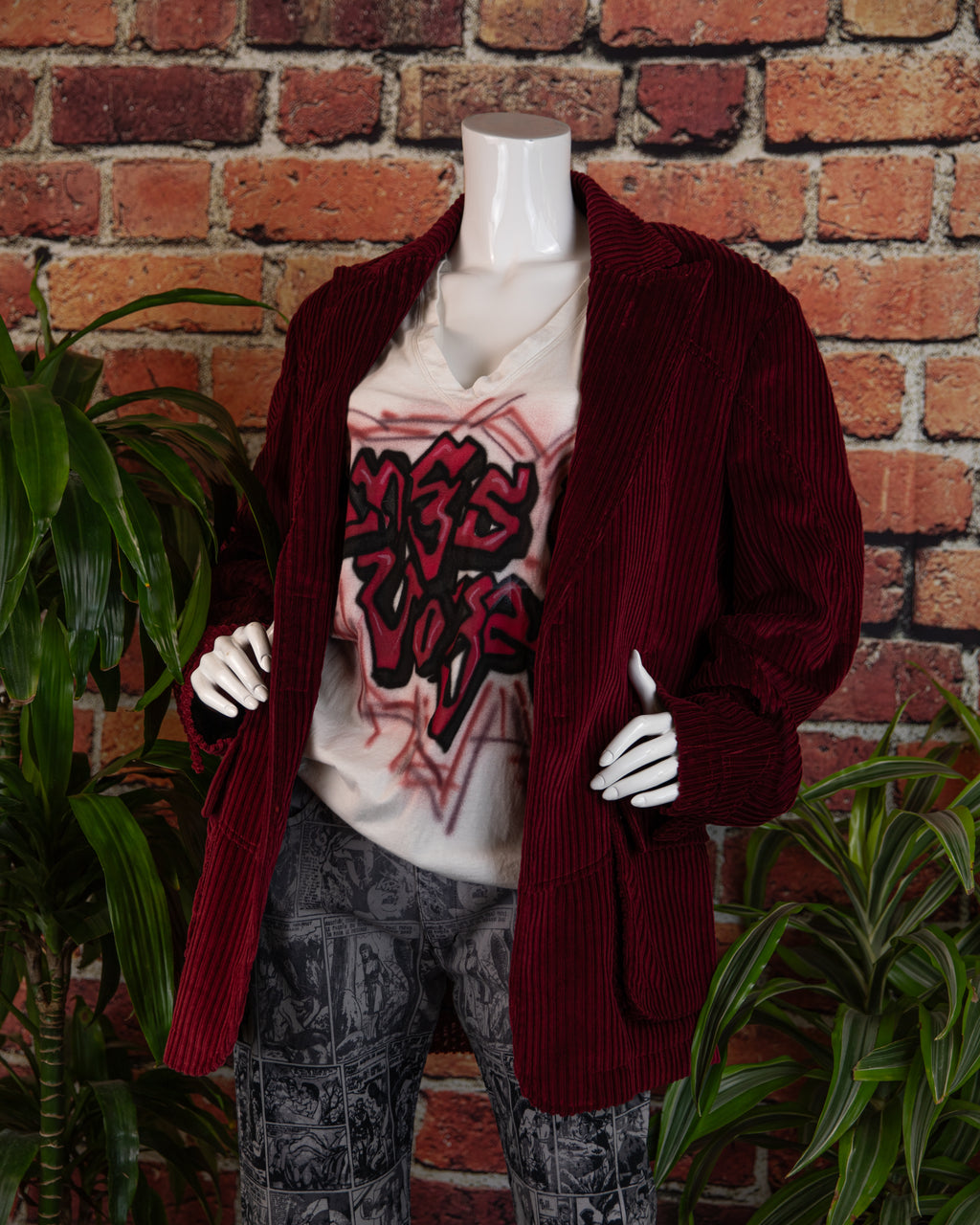 Voyage Mazzilli Michielsens Burgundy velvet jacket