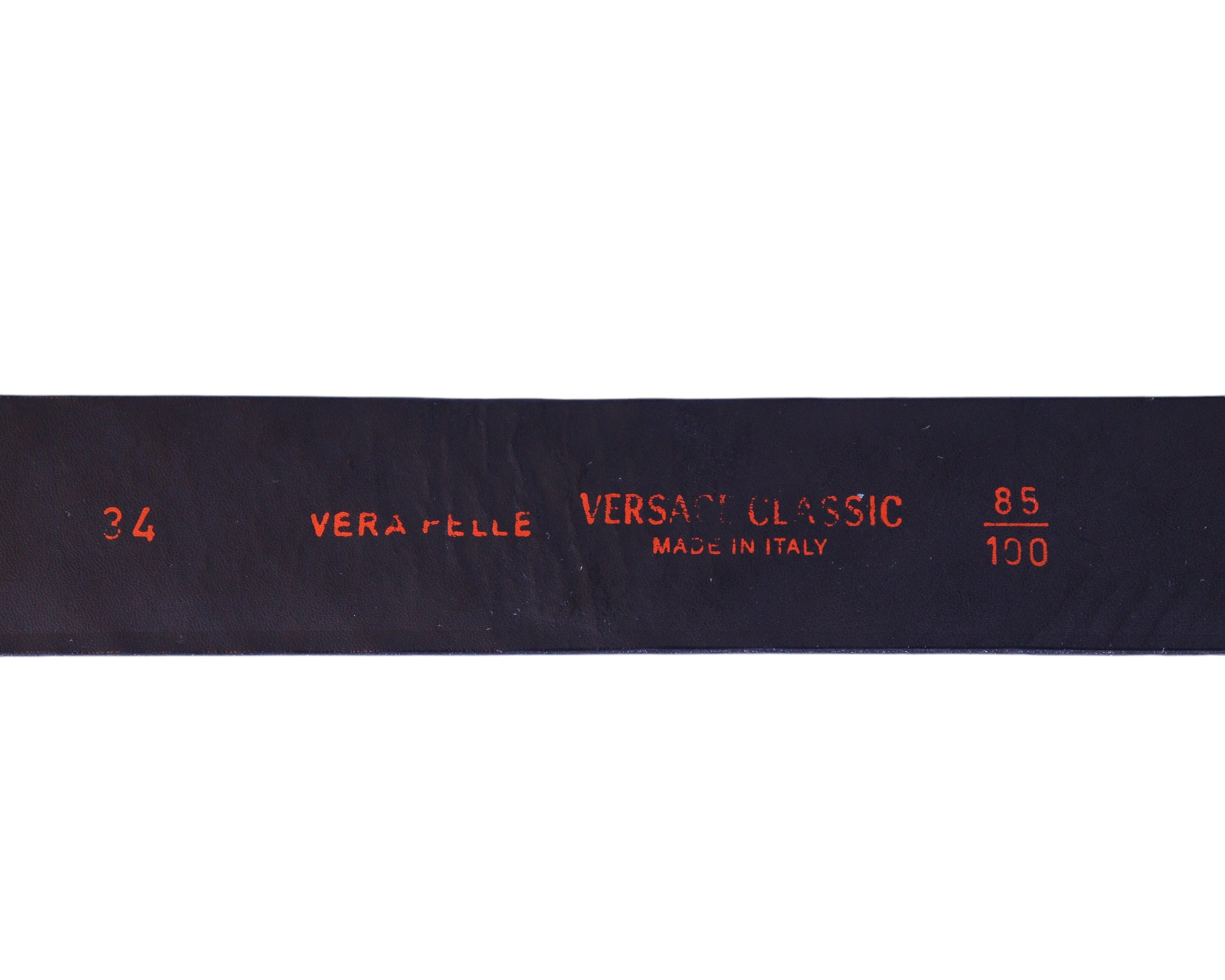 Classic Versace belt