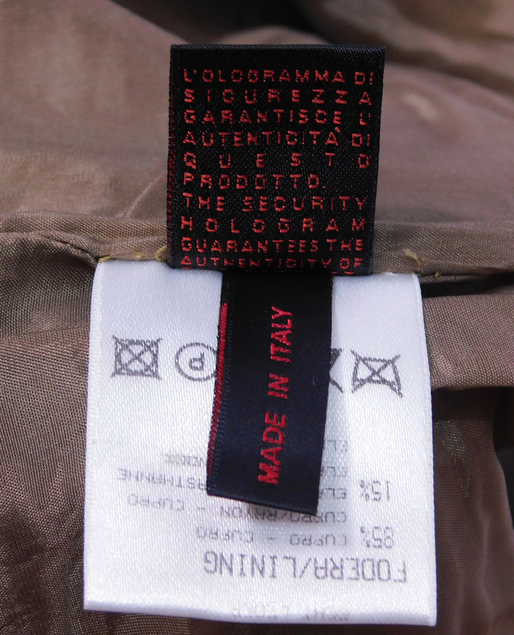 Roberto Cavalli brown leather pants