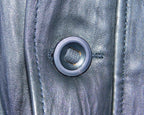 John Varvatos black leather jacket