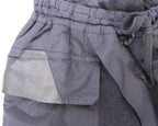 Damir Doma black sweatpants with leather patch