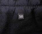 Damir Doma black sweatpants with leather patch