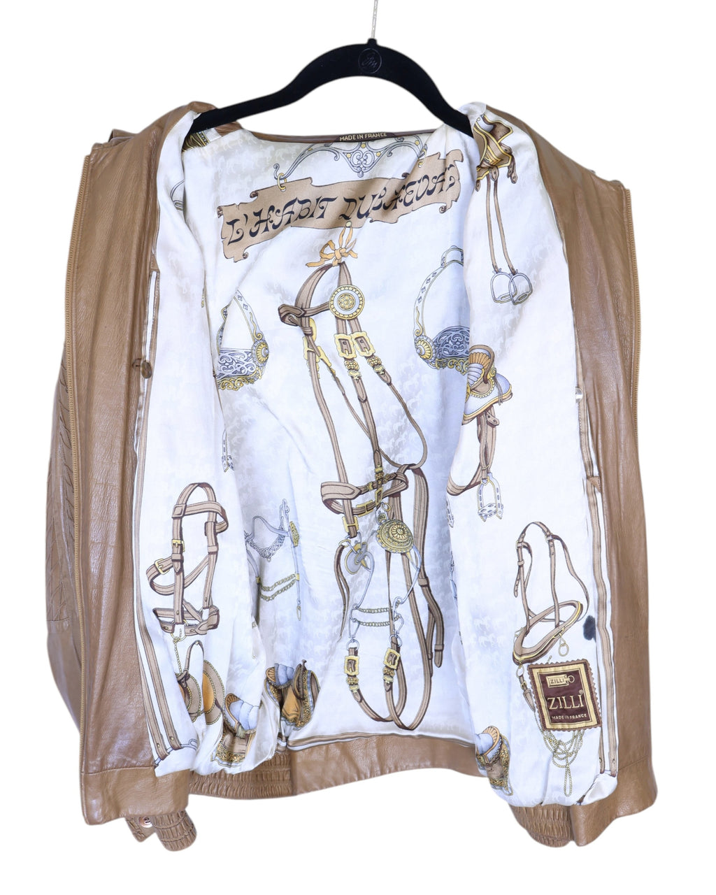 Zilli bomber jacket with silk lining